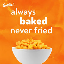 Baked cheddar snack crackers in a white bowl