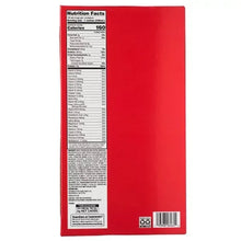 Protein Shake chocolate carton back panel with nutrition facts and barcode, 18 pack