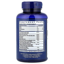 Life Extension Ultra Prostate Formula supplement bottle, supplement facts panel