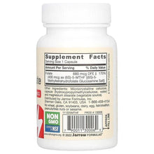 Jarrow Formulas vegan methyl folate supplement bottle back label, 400 mcg per capsule