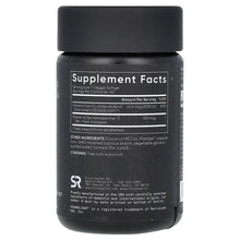 Sports Research D3 + K2 veggie softgels bottle, supplement facts label back