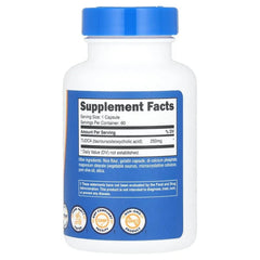 Nutricost, TUDCA, capsules