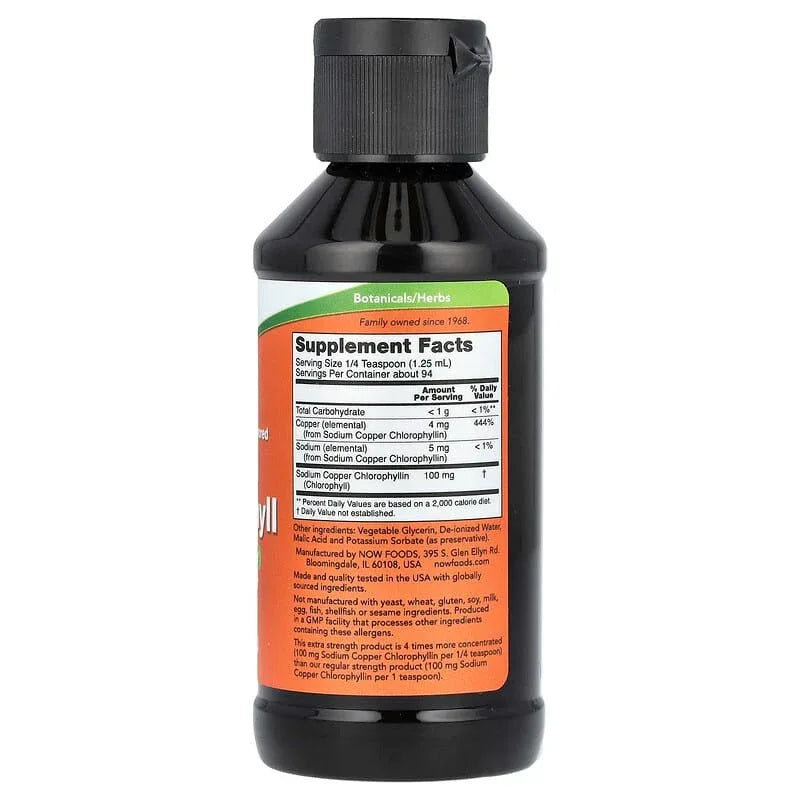 NOW Foods, Liquid Chlorophyll - USA MEGA SHOP