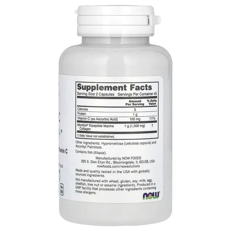 NOW Foods, Solutions, Aquatic Beauty+, 90 Capsules