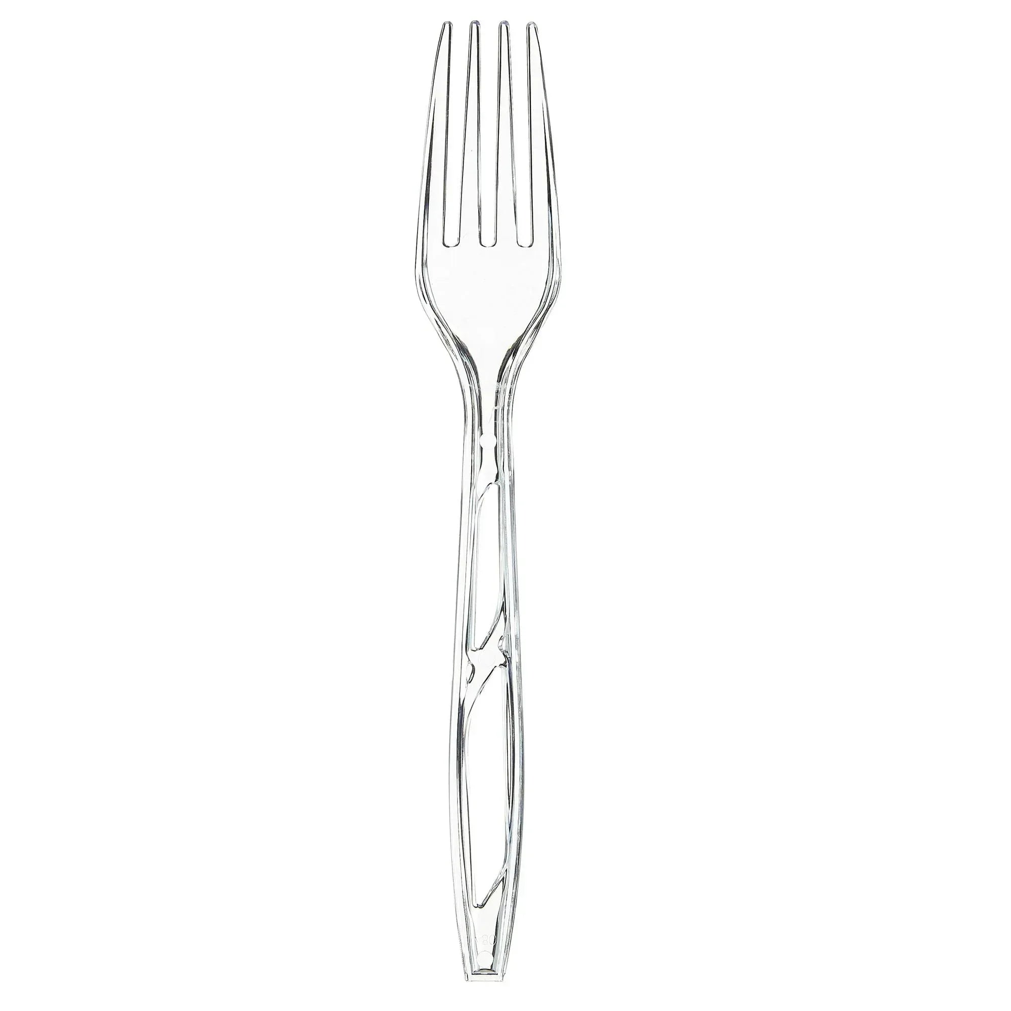Great Value Everyday Clear Forks, 100 Count - USA MEGA SHOP
