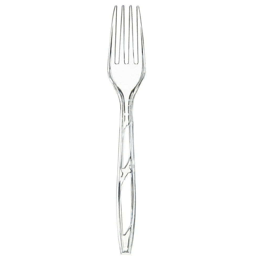Great Value Everyday Clear Forks, 100 Count - USA MEGA SHOP