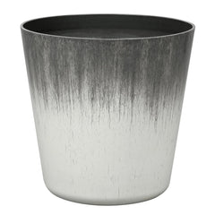 Better Homes and Gardens Esmeralda Plastic Planter 12" x 12" x 12" Round Toupe Finish