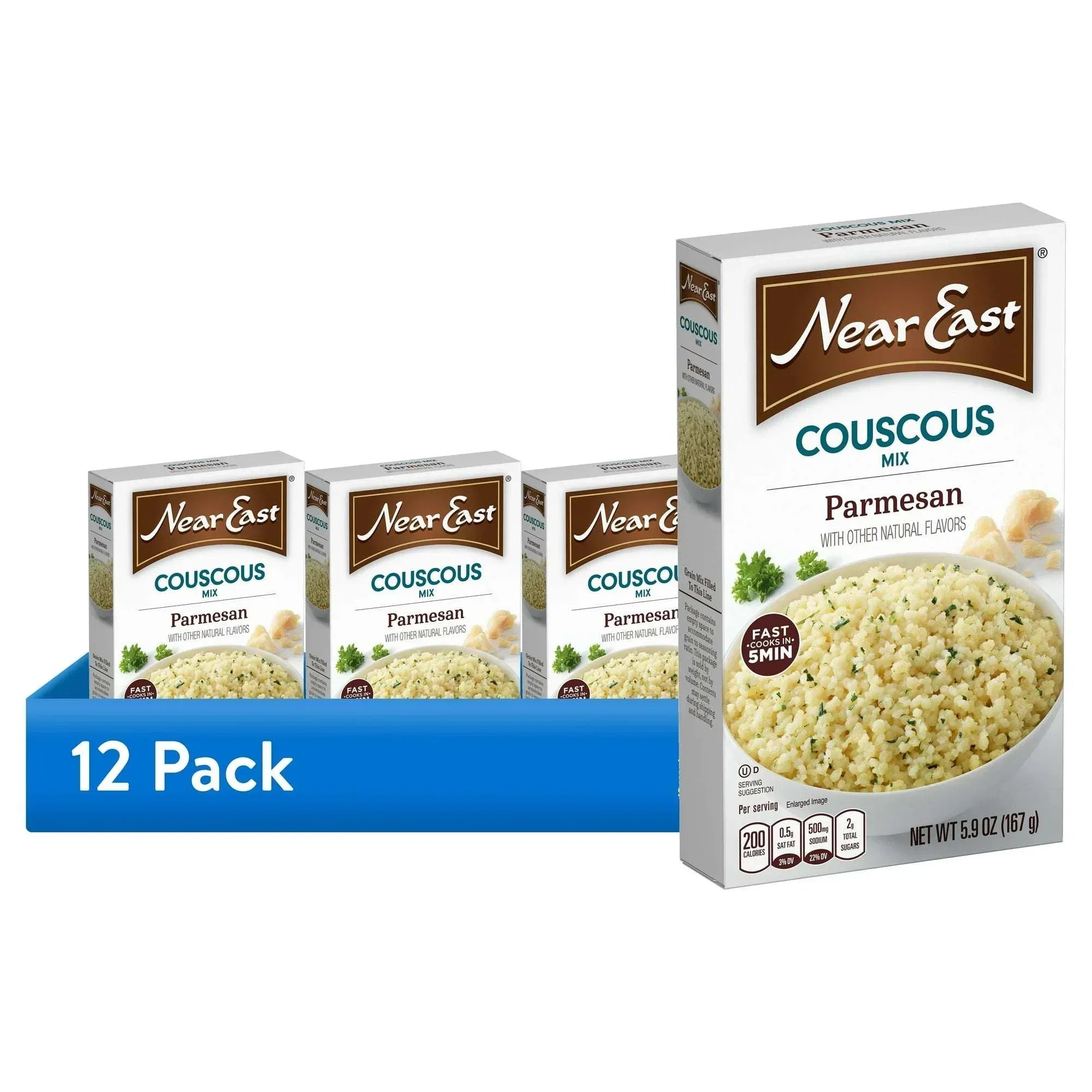 Near East Couscous Mix Parmesan, 5.9 oz Box