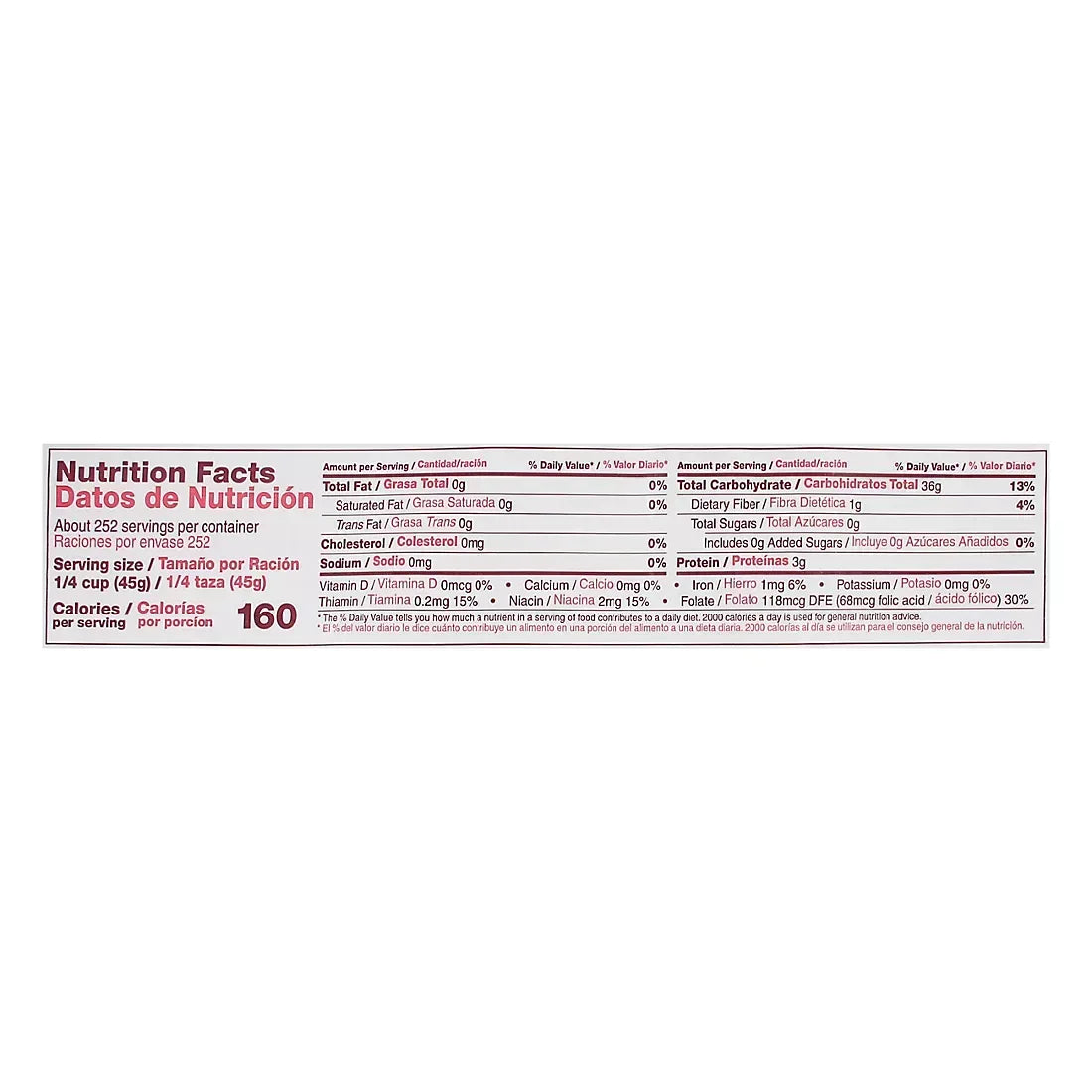 Carolina Enriched Extra Long Grain White Rice, 25 lbs. - USA MEGA SHOP