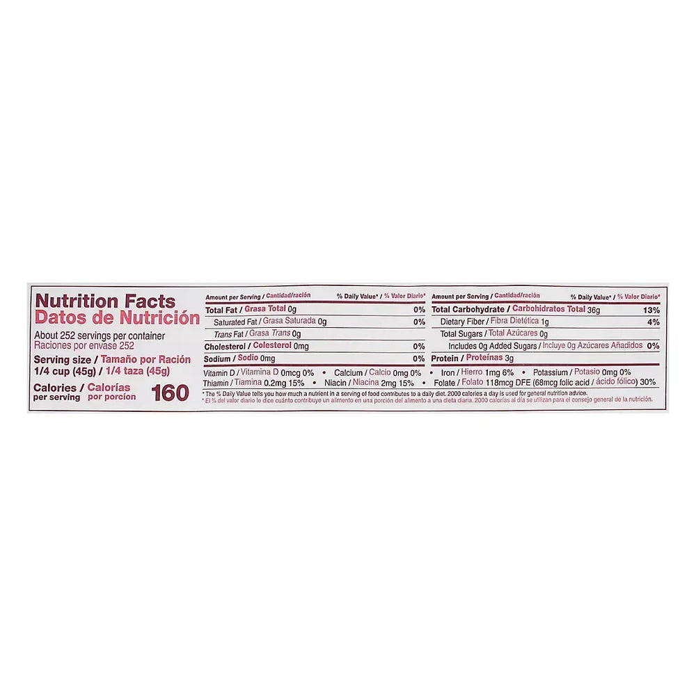 Carolina Enriched Extra Long Grain White Rice, 25 lbs. - USA MEGA SHOP