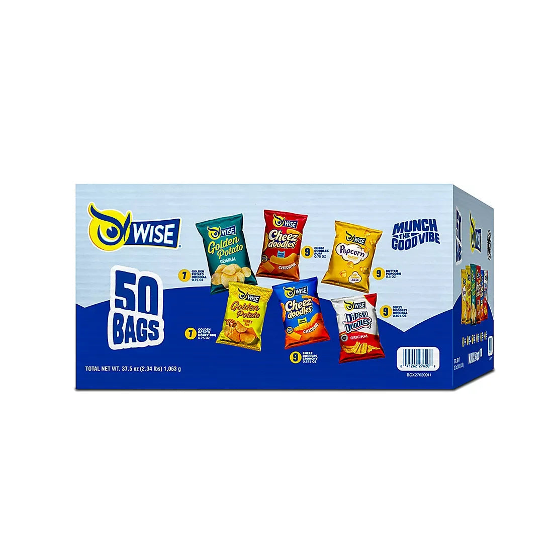 Wise Grab & Snack Variety Pack, 50 ct. - USA MEGA SHOP