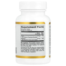 Magnesium chelate bottle label, Supplement Facts panel for 90 tablets