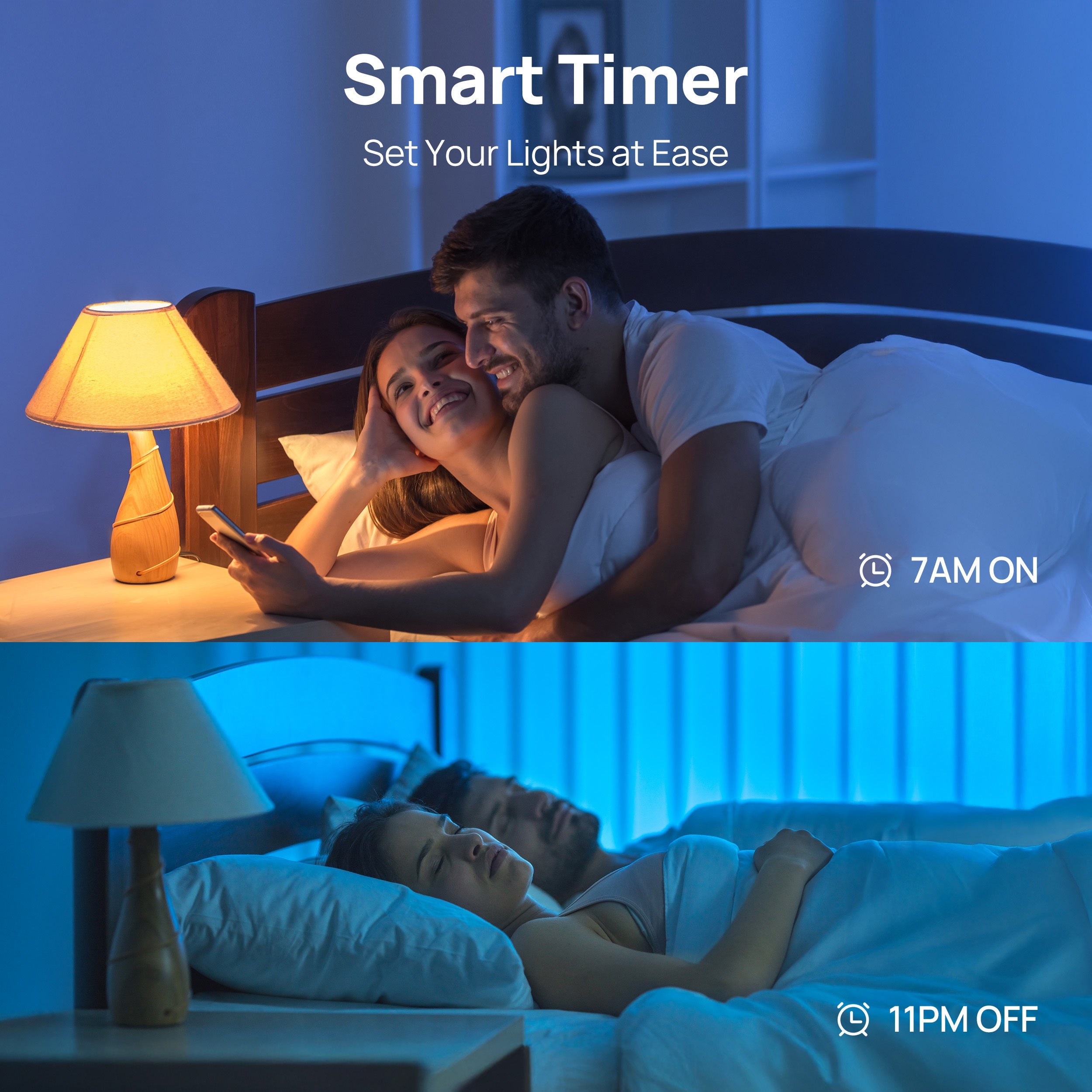Linkind A21 Matter Smart Light Bulb, Color Changing Smart Bulb, 14W, 1600lm, E26 Base (1 Pack), 2025 Upgraded