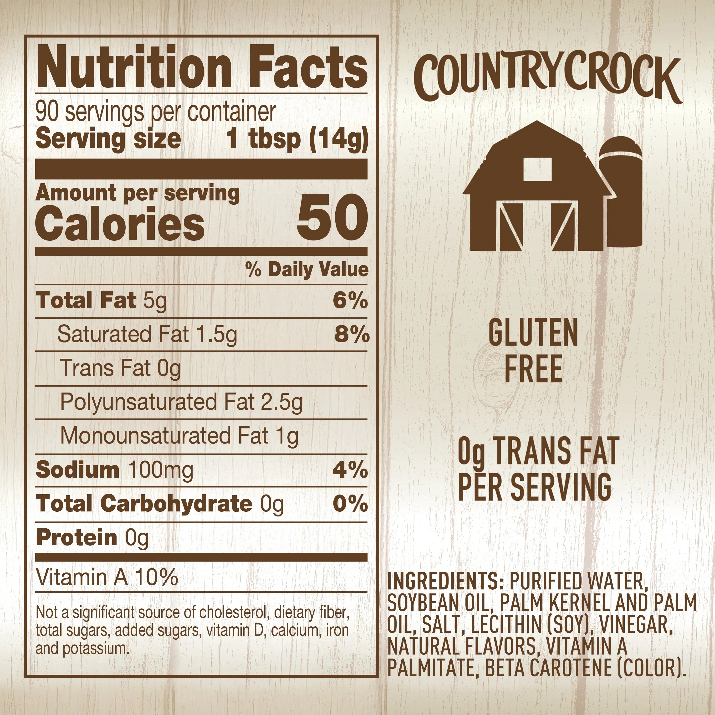 Country Crock Original Buttery Spread, 45 oz Tub - USA MEGA SHOP