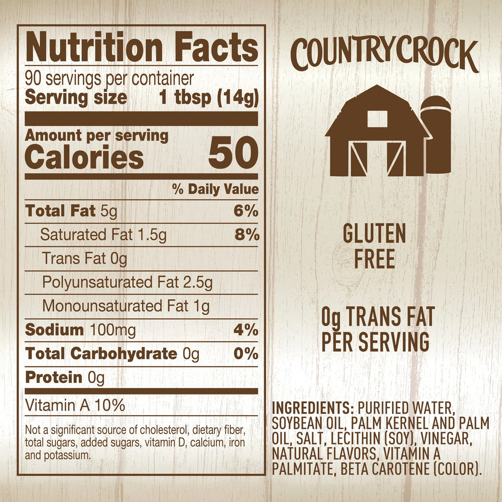 Country Crock Original Buttery Spread, 45 oz Tub - USA MEGA SHOP