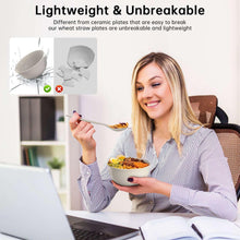 Beige bowl and plate set with matching lightweight cups