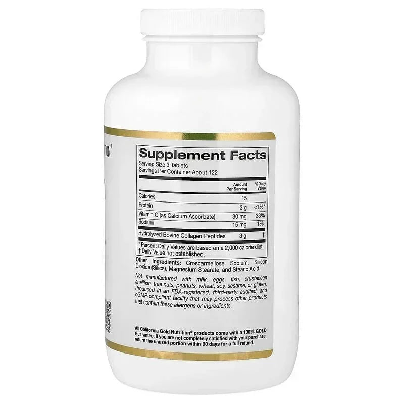 California Gold Nutrition, Hydrolyzed Collagen Type I & III