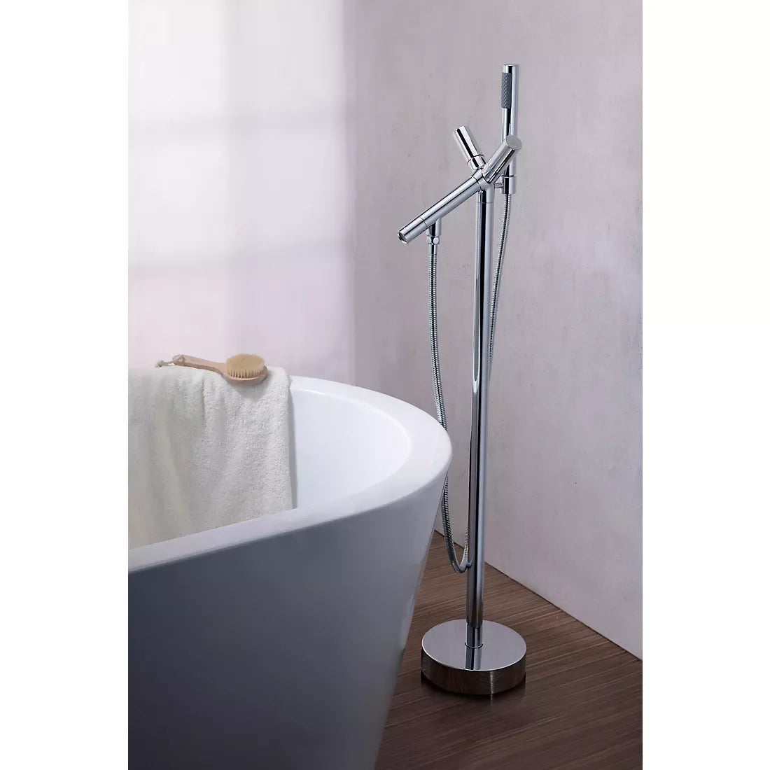 ANZZI Havasu 2-Handle 45.5" Bathroom Faucet - Chrome - USA MEGA SHOP