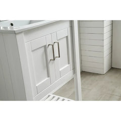 ANZZI Mosset 24" Bathroom Vanity with 014 Faucet - White