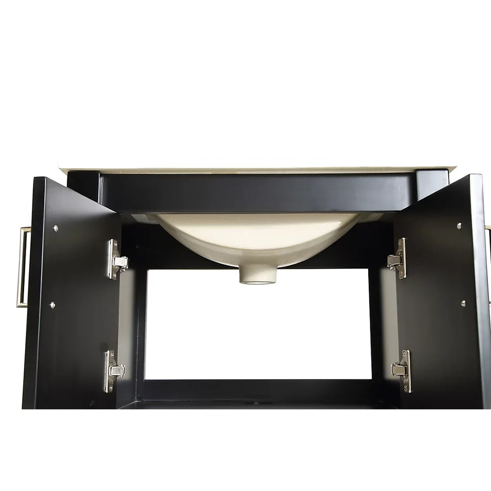 ANZZI Mosset 24" Bathroom Vanity with 014B Faucet - Black - USA MEGA SHOP