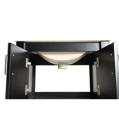 ANZZI Mosset 24" Bathroom Vanity with 014B Faucet - Black - USA MEGA SHOP