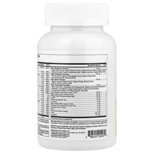 Multivitamin bottle back with Supplement Facts label panel