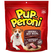 Dog treat bag, Original Beef Recipe #1 ingredient real beef, slow cooked in the pack