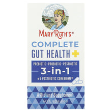 MaryRuth's Complete Gut Health 3-in-1 supplement box, 60 capsules