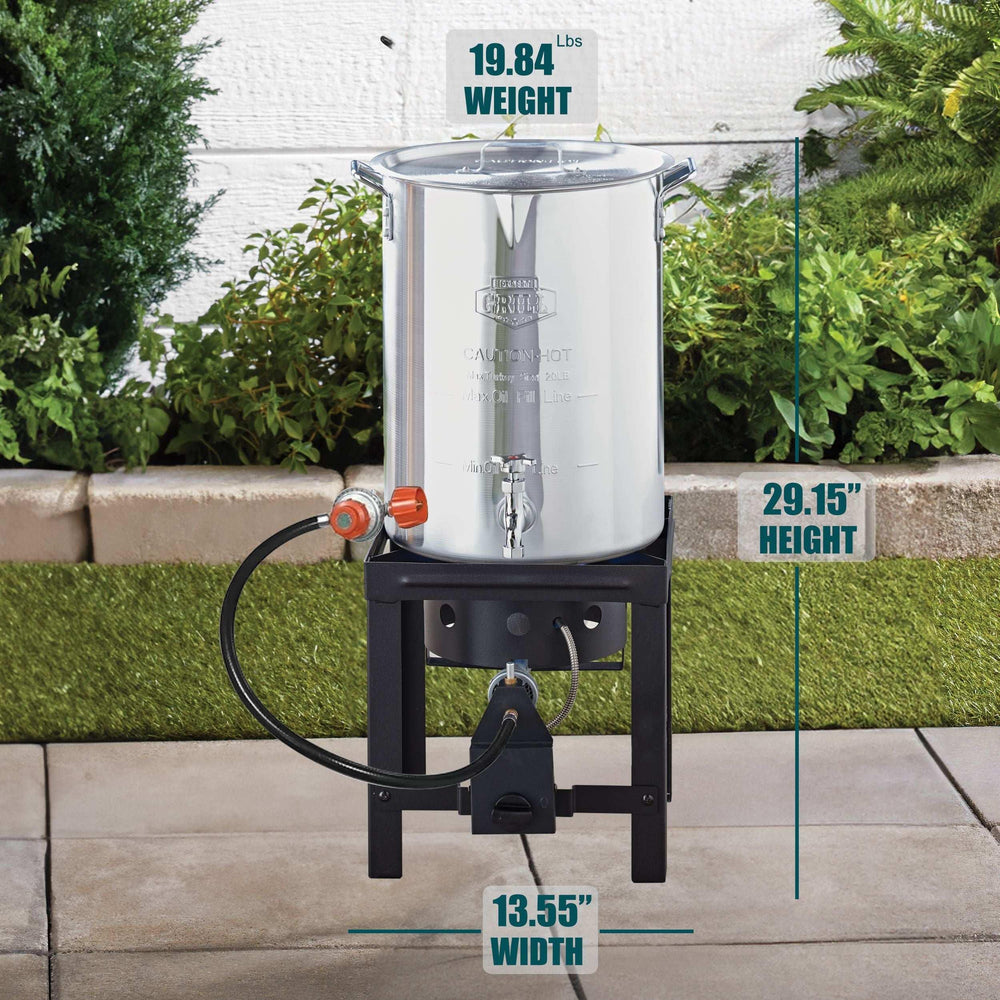 Expert Grill 30qt Turkey Fryer with Spigot - USA MEGA SHOP