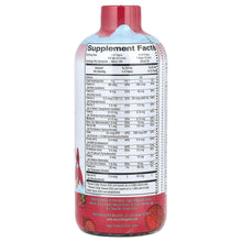 MaryRuth's Kids multivitamin bottle back with Supplement Facts panel