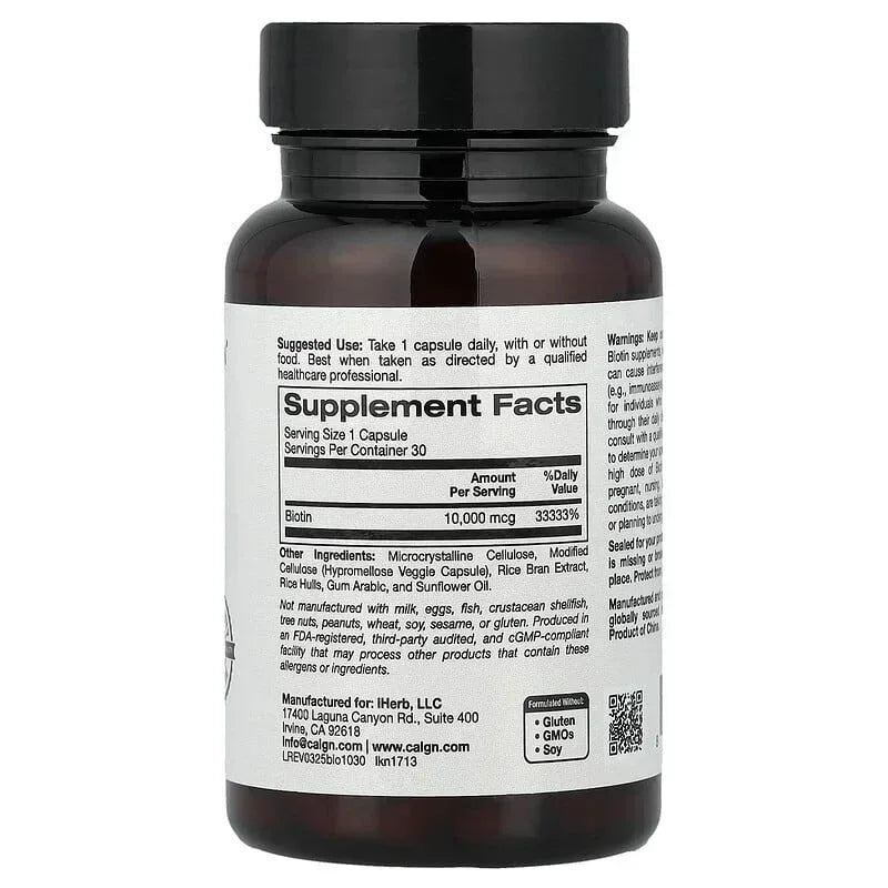 California Gold Nutrition, Biotin