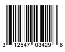 Diaper rash paste barcode label