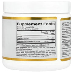 California Gold Nutrition, Magnesium Powder Beverage