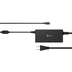 j5create j5 100w USB-C Super Electronic Charger with Type-A port for MacBook, Nintendo Switch, iPad, iPhone, Android phones, USB-C laptops, JUP2290
