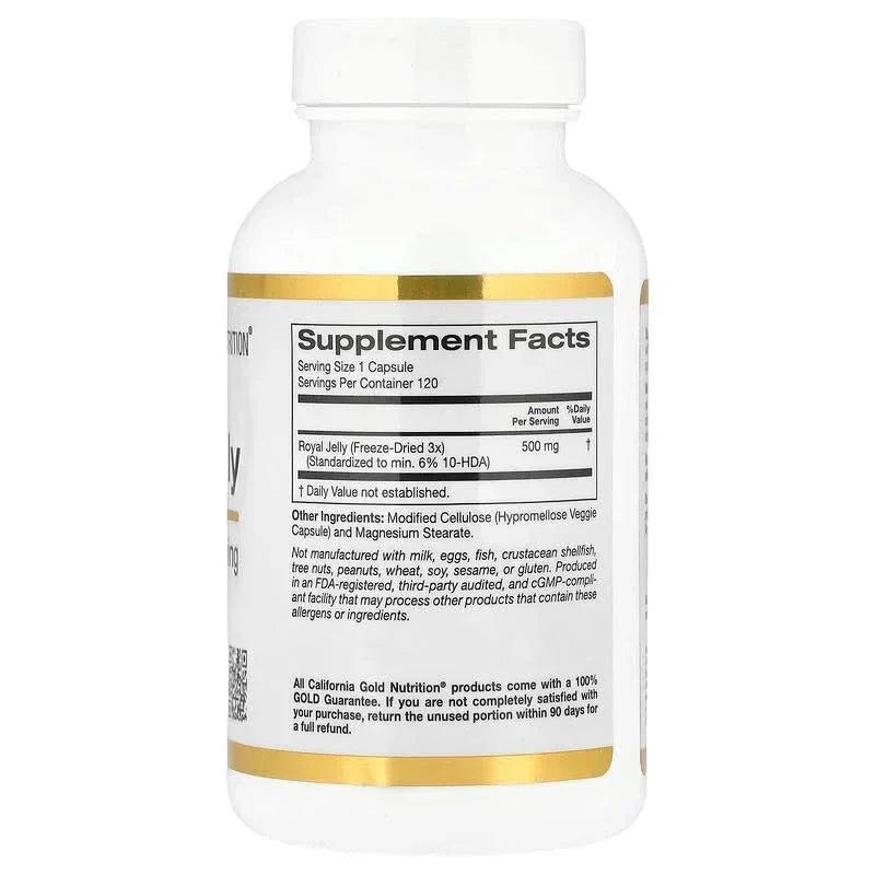 California Gold Nutrition, Royal Jelly, 500 mg