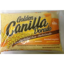 Parboiled rice bag, Golden Caniva Dorado, 20 lb