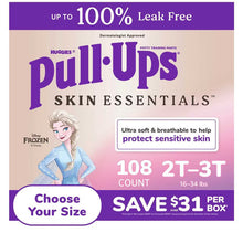 Pull-Ups Skin Essentials training pants package, 108 count, size 2T–3T