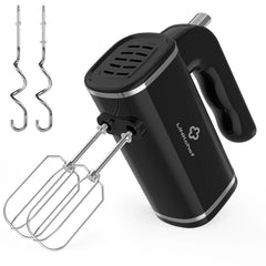 LINKChef Hand Mixer, 450W Turbo Electric Handheld Mixer, 5 Speed Electric Mixers for Kitchen (Black) - USA MEGA SHOP