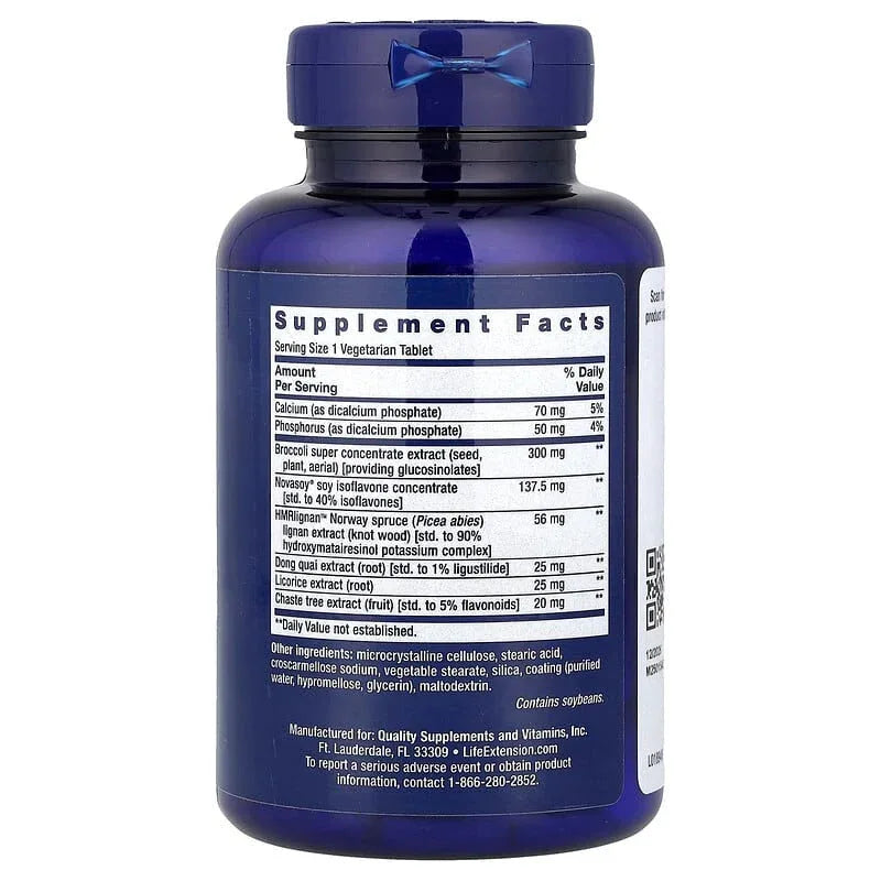 Life Extension, Women's Health, Estrogen for Women, 30 Vegetarian Tablets - USA MEGA SHOP