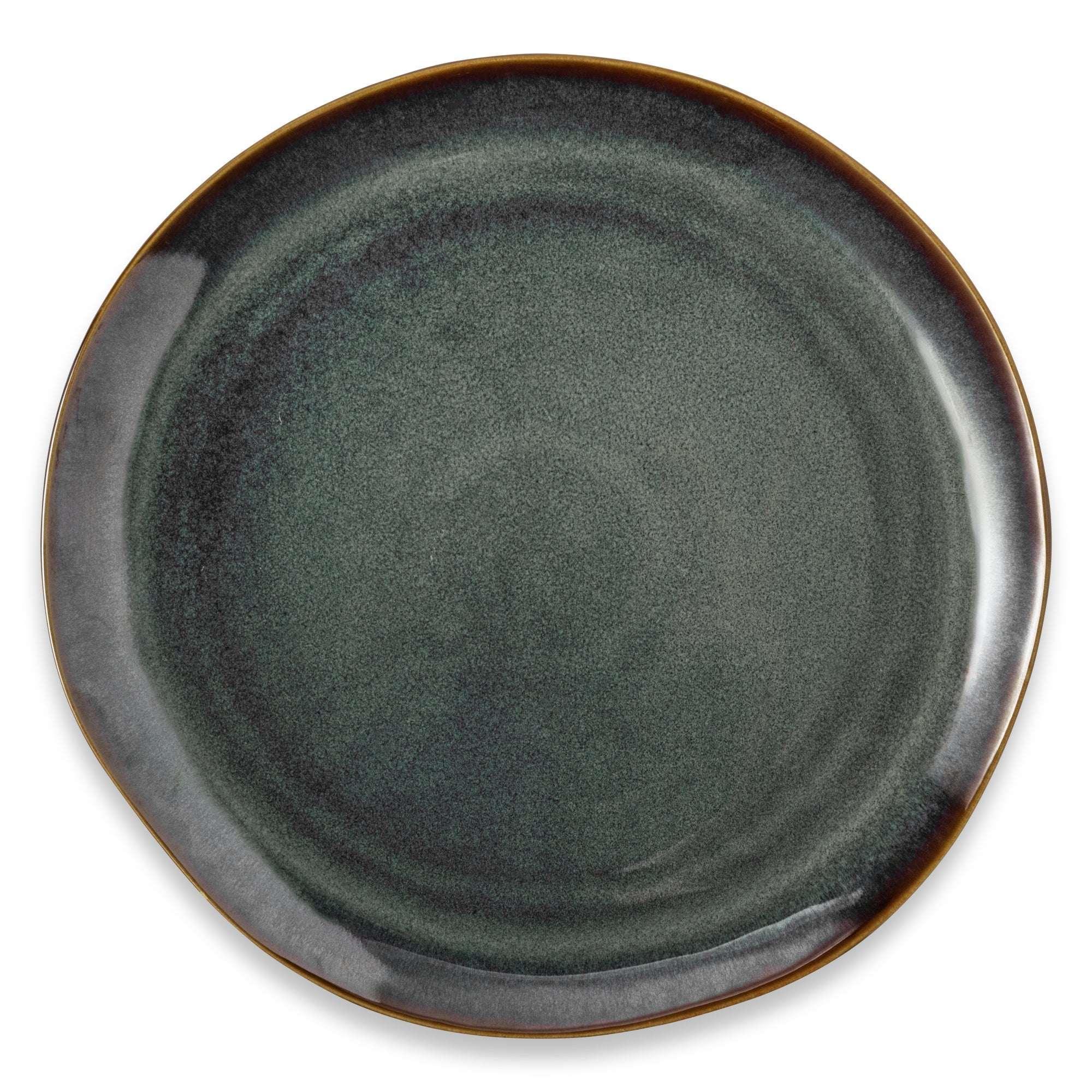 Yellowstone Dutton 12-Piece Reactive Ceramic Dinnerware Set