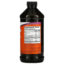 Liquid hyaluronic acid supplement bottle with Supplement Facts panel and dark screw cap