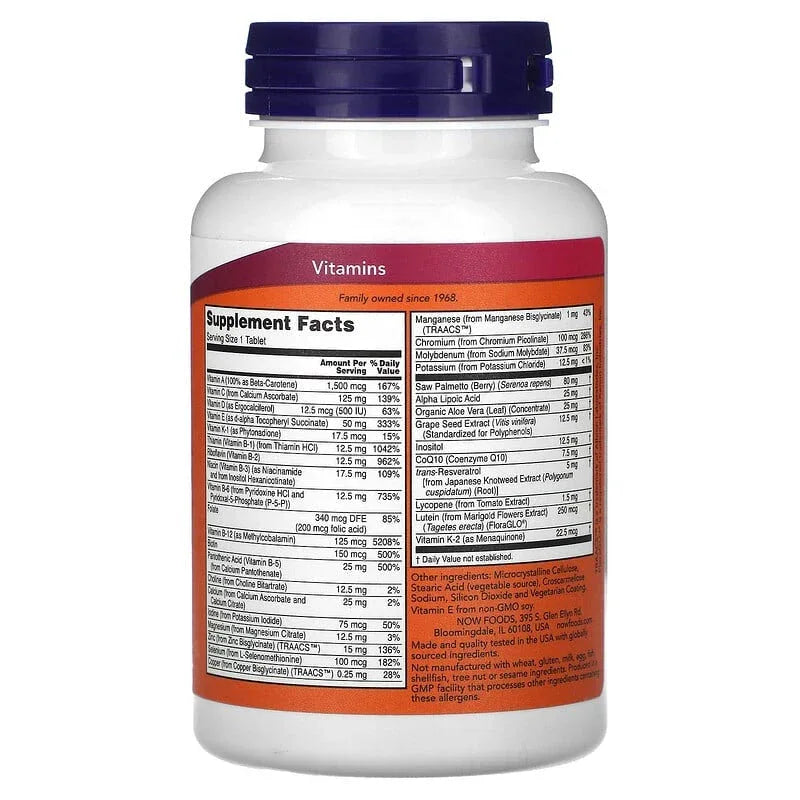 NOW Foods, ADAMâ„¢, Superior Men's Multi - USA MEGA SHOP