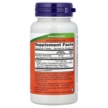Supplement facts back label on white bottle with purple cap