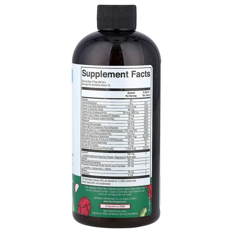 MaryRuth's, Liquid Morning Multivitamin + Hair Growth