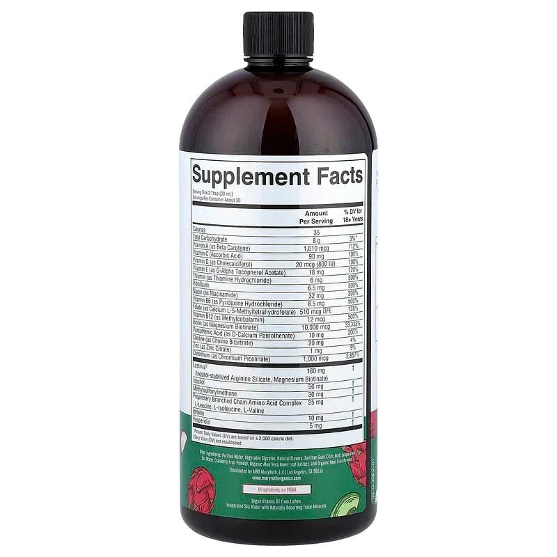 MaryRuth's, Liquid Morning Multivitamin + Hair Growth
