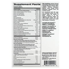 California Gold Nutrition, Ultamins with CoQ10, Mushrooms, Enzymes, Veggies & Berries, 60 Veggie Capsules