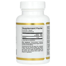 Melatonin dietary supplement bottle back label with Supplement Facts and ingredients