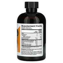 Kids allergy relief bottle back label with Supplement Facts and black cap.