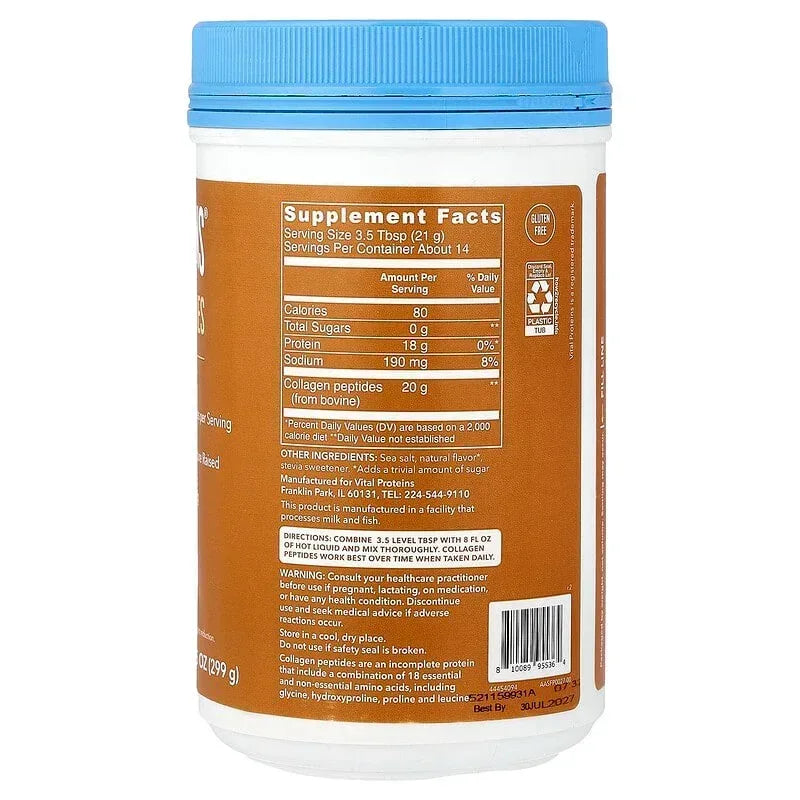 Vital Proteins, Collagen Peptides, Unflavored, 20 oz (567 g)
