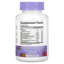 MaryRuth's Kids multivitamin gummies bottle back panel with Supplement Facts table